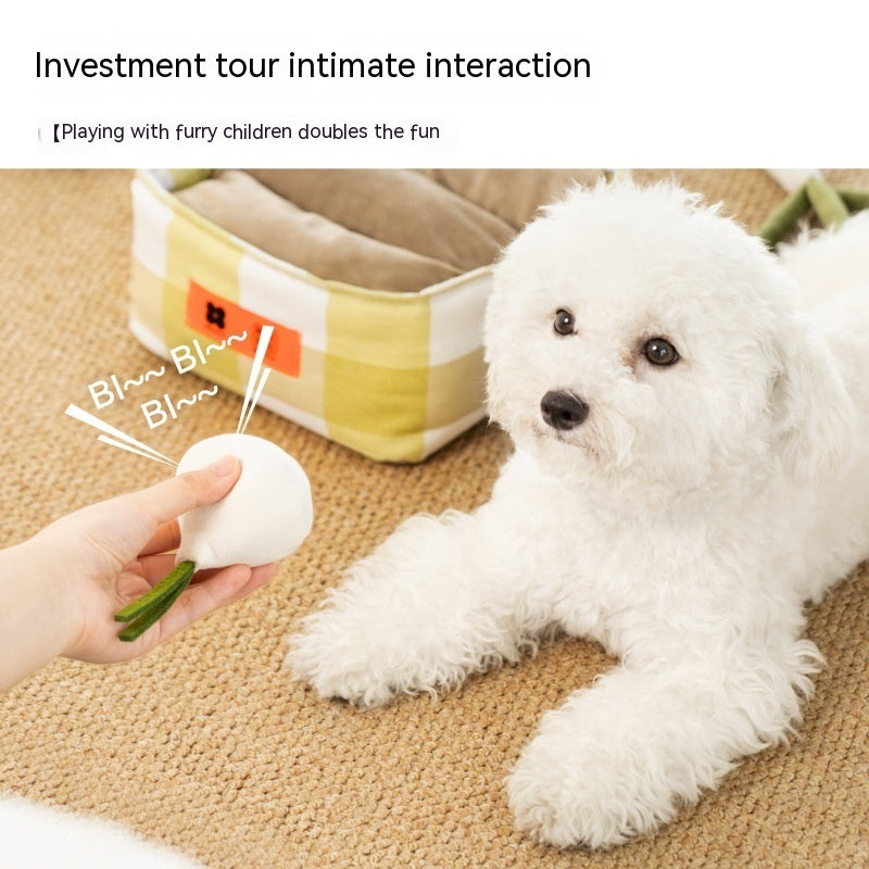 Physical Dog Food Leakage Educational Toys