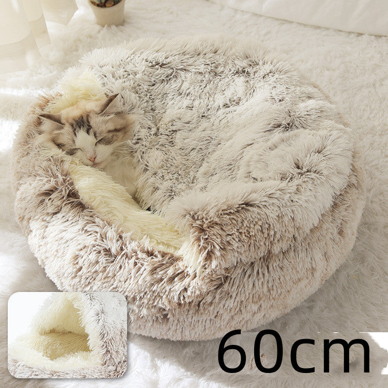 2 In 1 Long Plush Bed