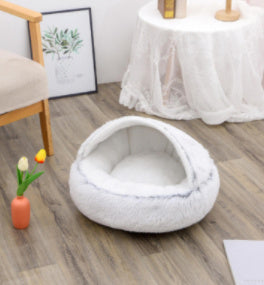 2 In 1 Long Plush Bed