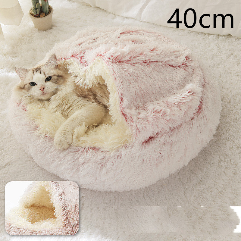 2 In 1 Long Plush Bed