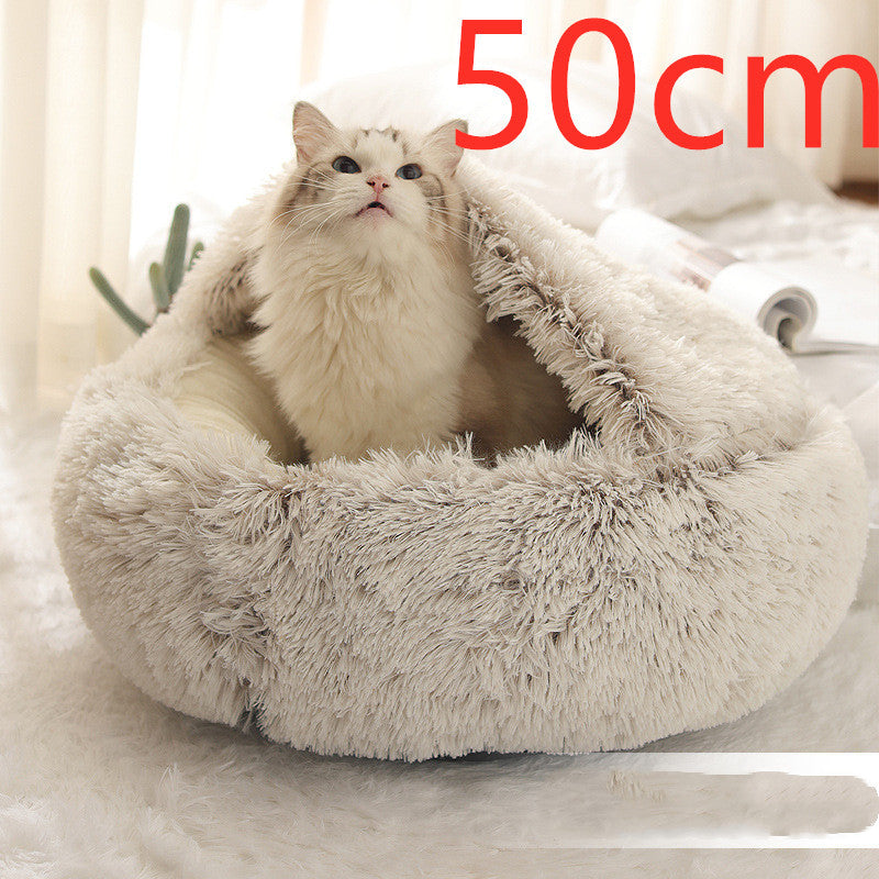 2 In 1 Long Plush Bed