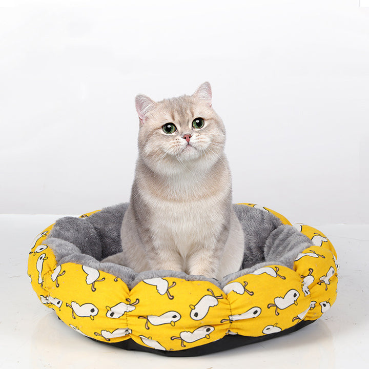 Cat Calming Donut Bed For Puppy
