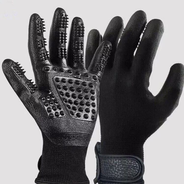 Pet Hair Grooming Glove Dogs