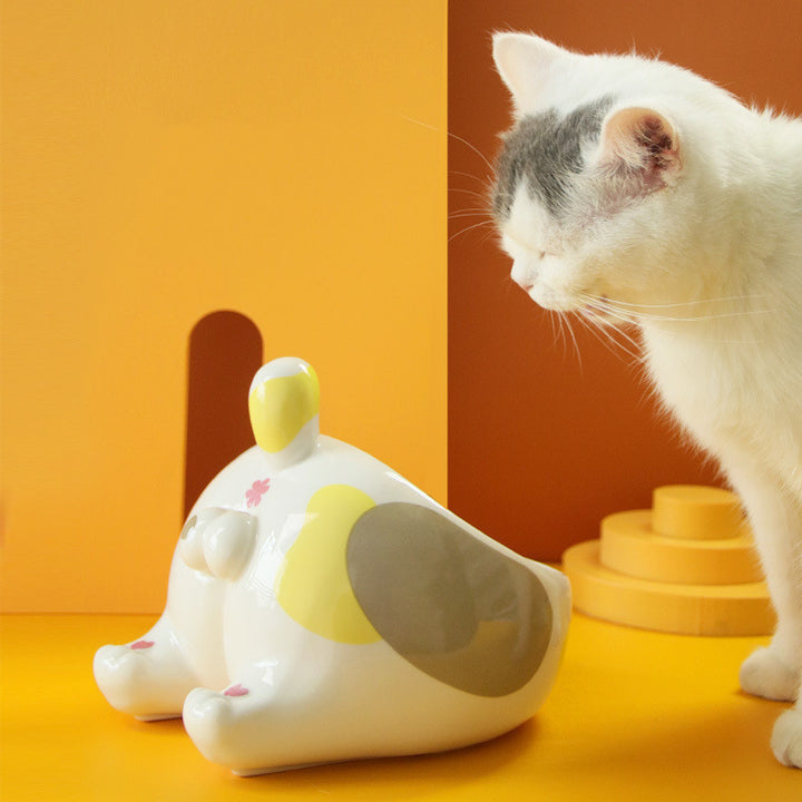 Ceramic Pet Feeding Bowl