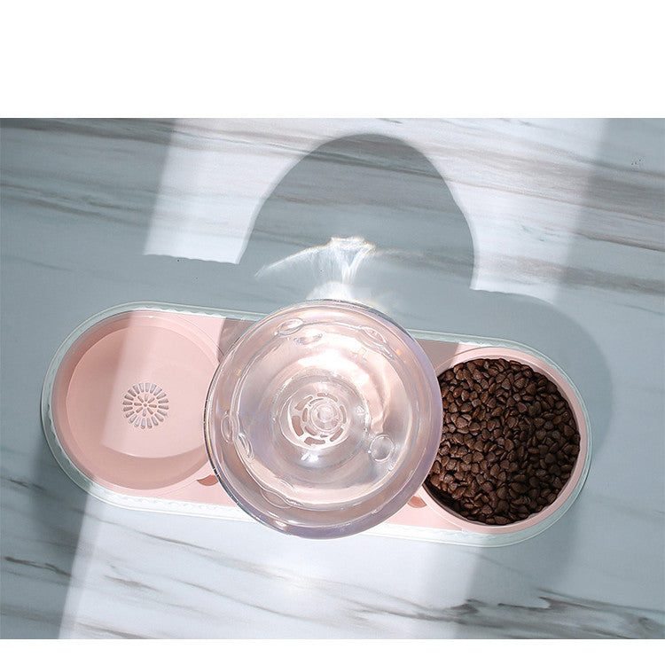 Plastic Pet Feeding Cat Automatic Feeder