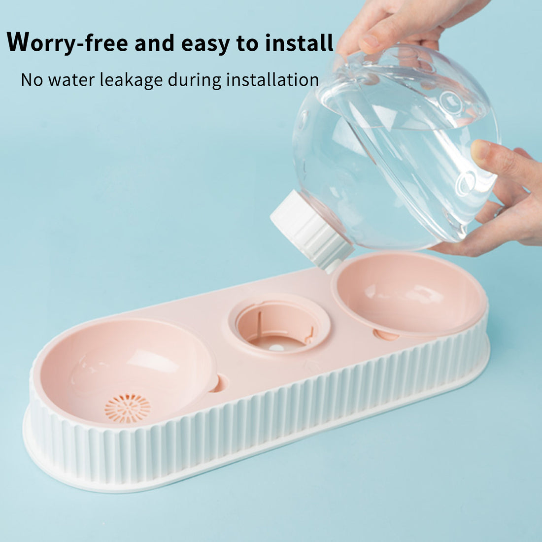 Plastic Pet Feeding Cat Automatic Feeder