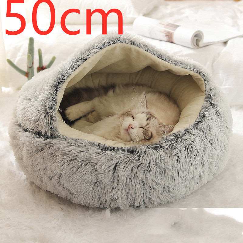 2 In 1 Long Plush Bed