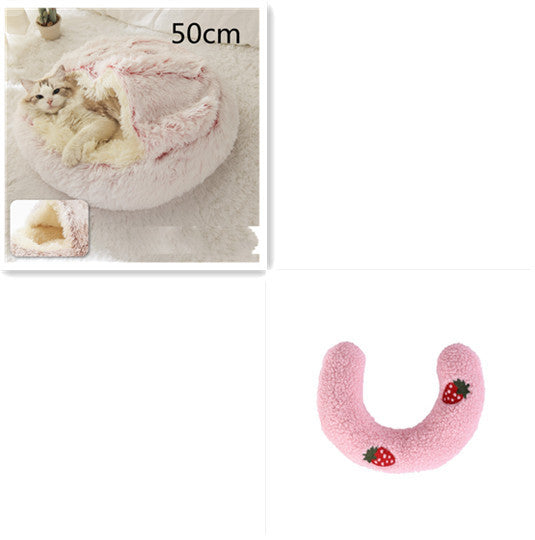 2 In 1 Long Plush Bed