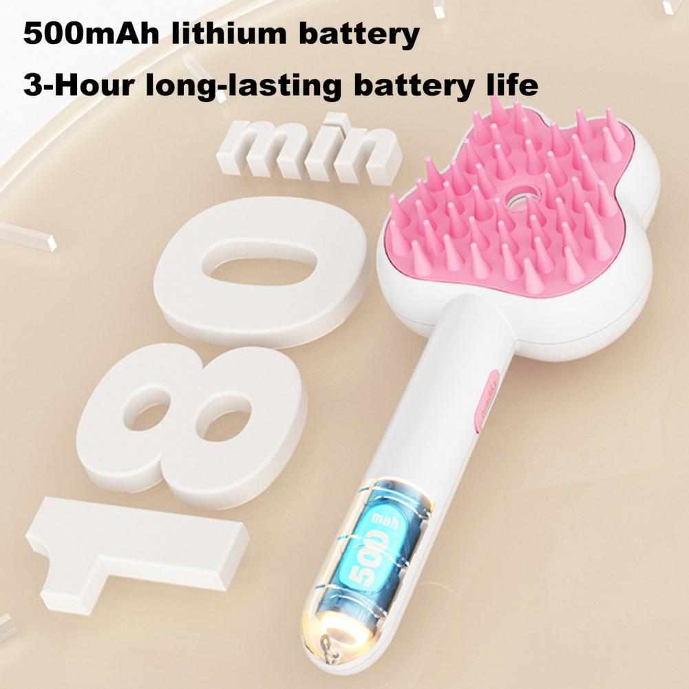 Cat Steam Brush Self-Cleaning Grooming Tool