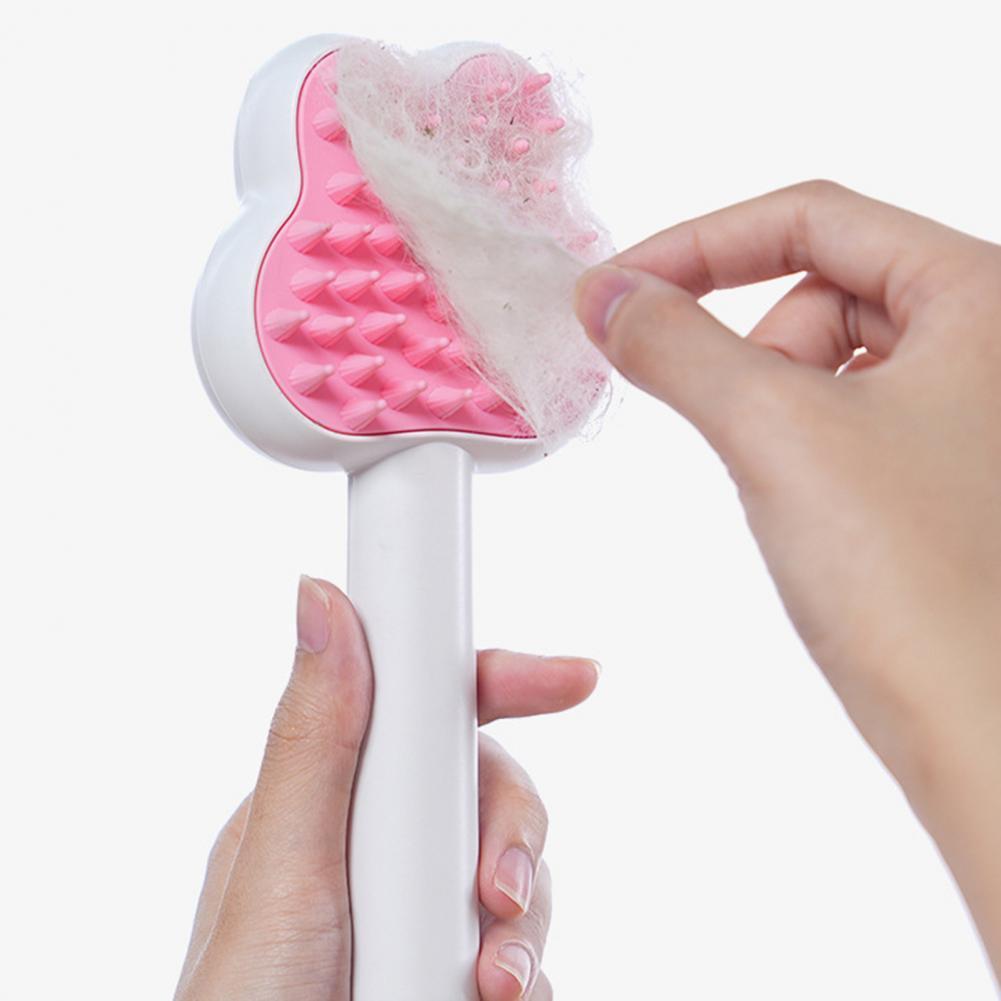 Cat Steam Brush Self-Cleaning Grooming Tool