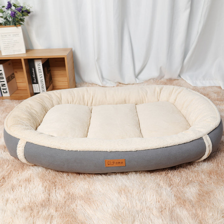 Pet Bed  Linen Round Nest Non-slip