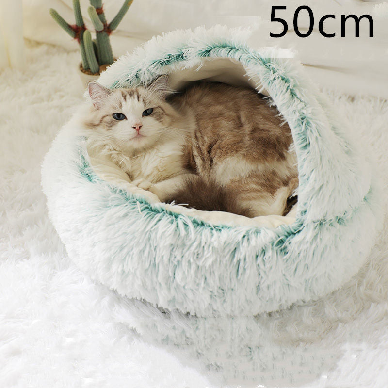 2 In 1 Long Plush Bed