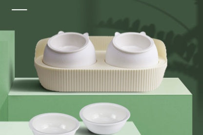Pet Cat Bowl Ceramic Food Bowl