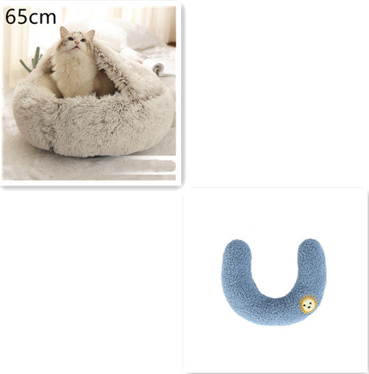 2 In 1 Long Plush Bed