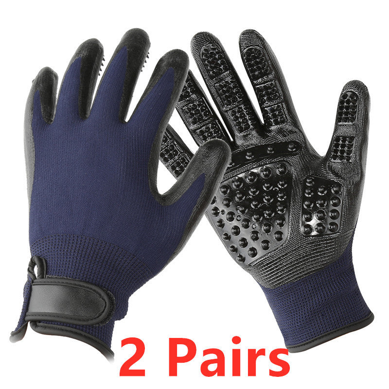 Pet Hair Grooming Glove Dogs