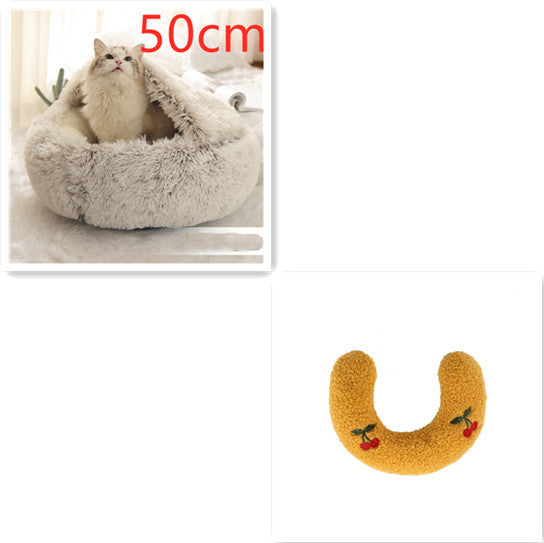 2 In 1 Long Plush Bed