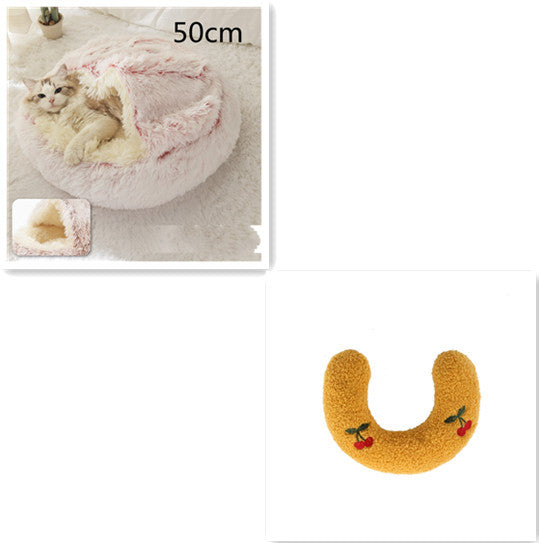 2 In 1 Long Plush Bed