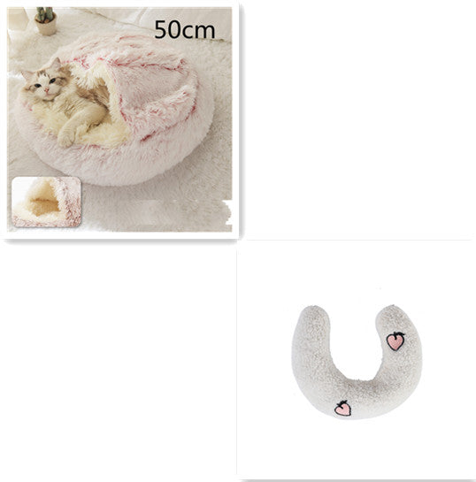 2 In 1 Long Plush Bed