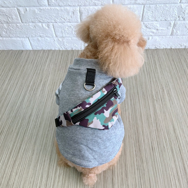 Dog Sleeved Cotton Coat Clothes