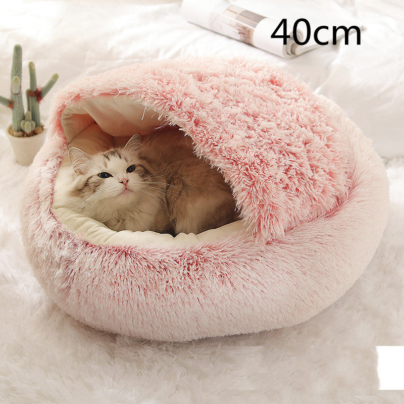 2 In 1 Long Plush Bed