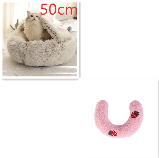 2 In 1 Long Plush Bed