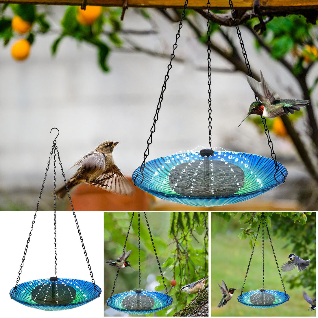 Outdoor Fountain Hanging Bird Feeder