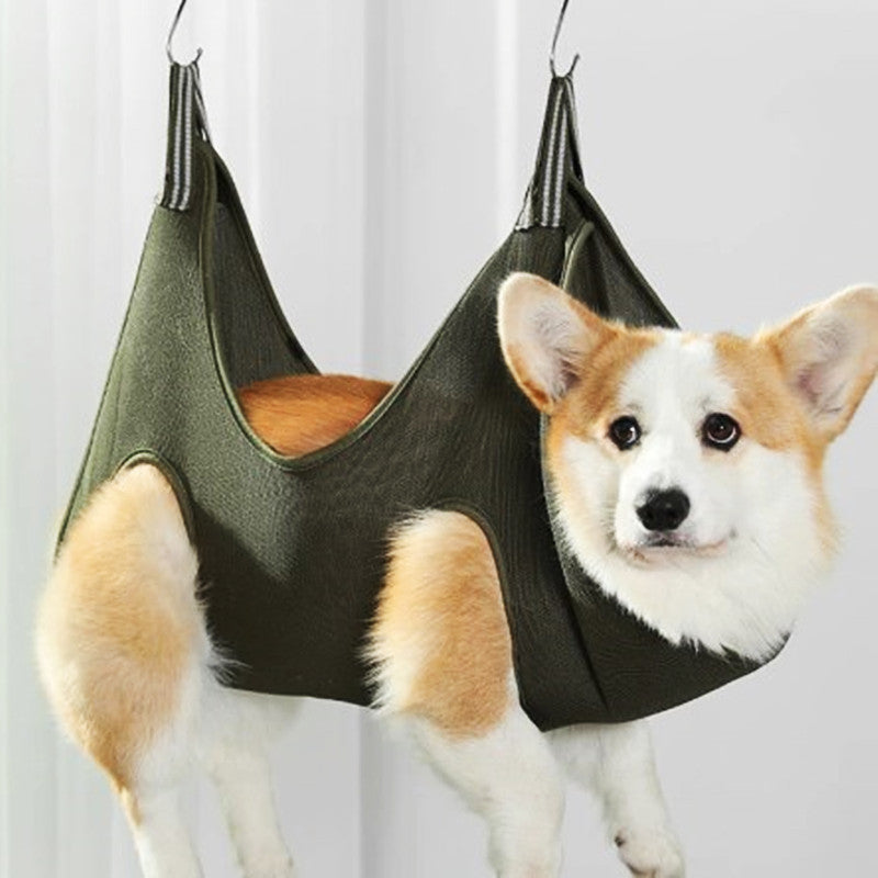 Pet Grooming Hammock Harness Dogs