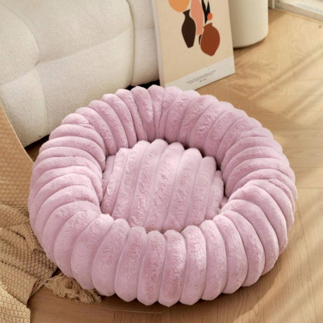 High Weight Pet Long Hair Bed