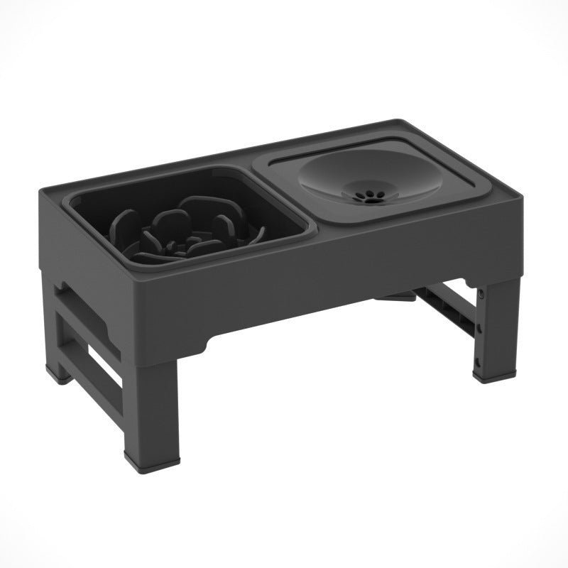 Pet Double Bowls Stainless Stand