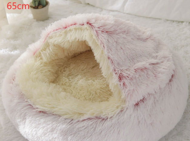 2 In 1 Long Plush Bed