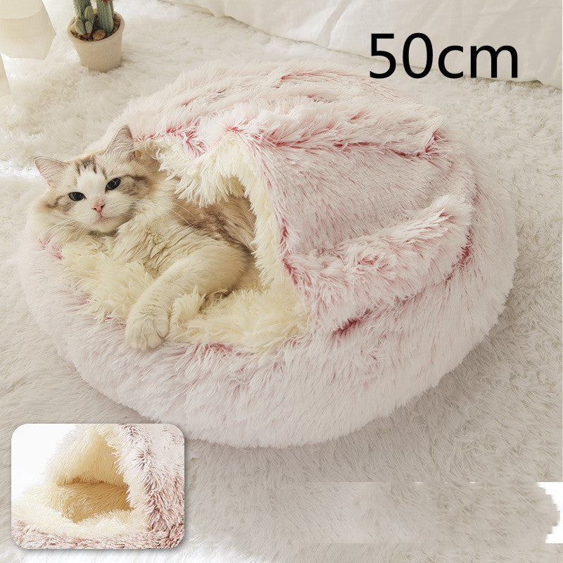 2 In 1 Long Plush Bed