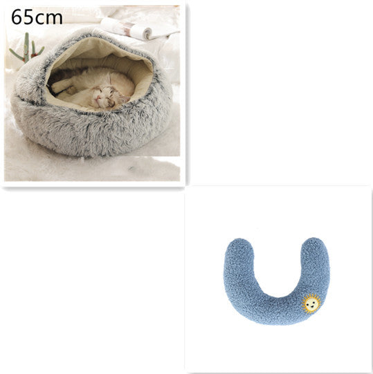 2 In 1 Long Plush Bed