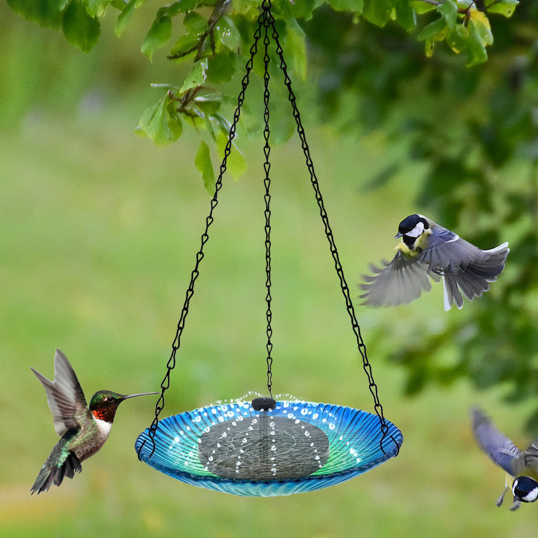 Outdoor Fountain Hanging Bird Feeder