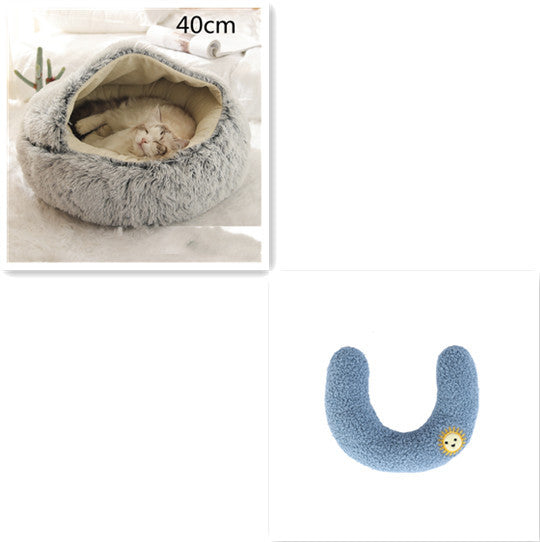 2 In 1 Long Plush Bed