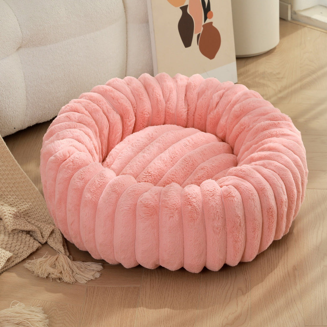 High Weight Pet Long Hair Bed
