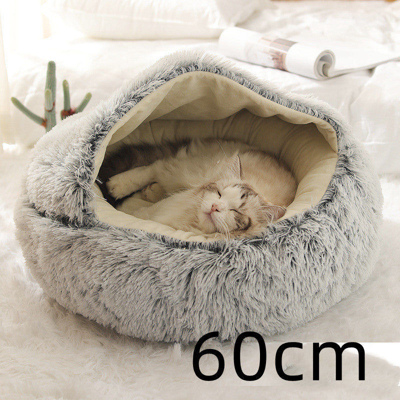 2 In 1 Long Plush Bed