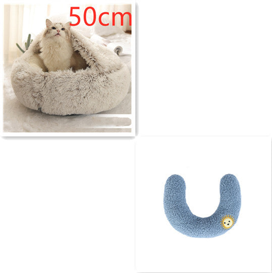 2 In 1 Long Plush Bed