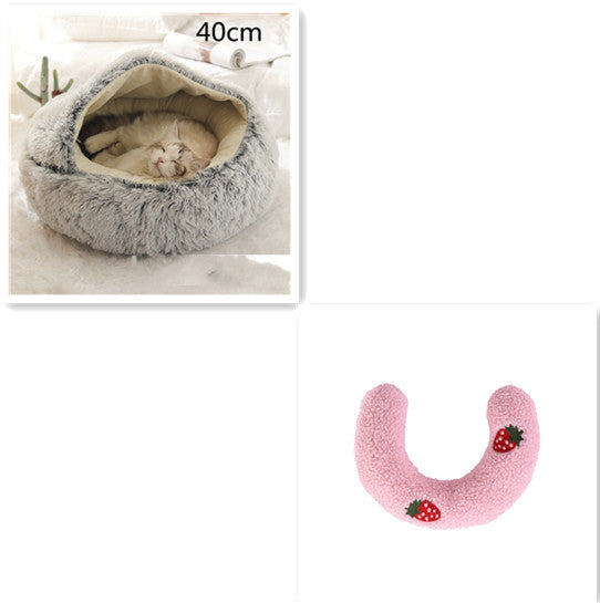 2 In 1 Long Plush Bed