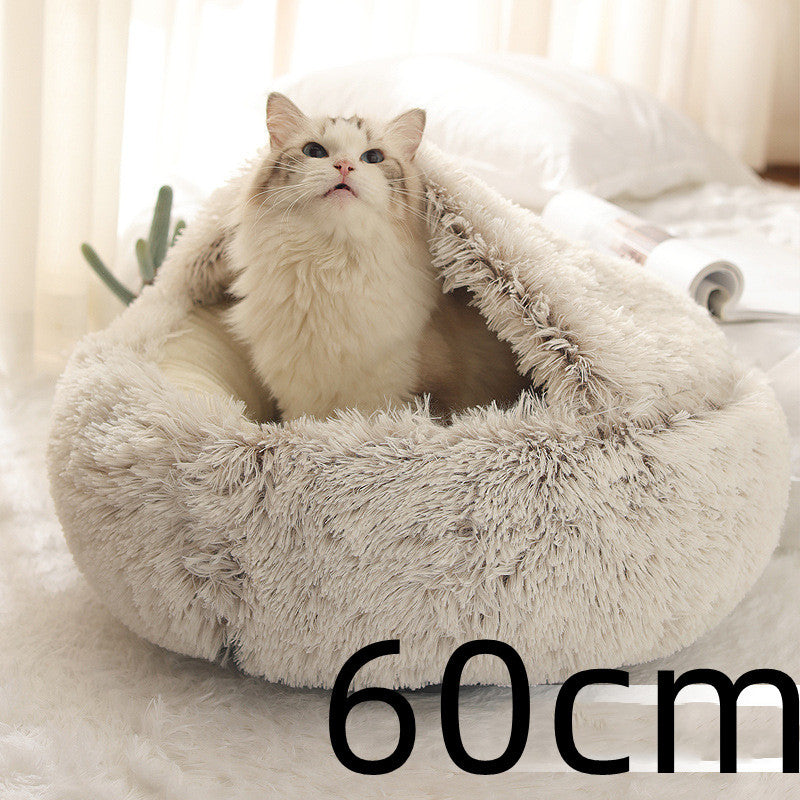 2 In 1 Long Plush Bed
