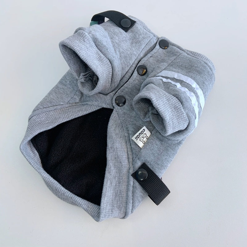 Dog Sleeved Cotton Coat Clothes
