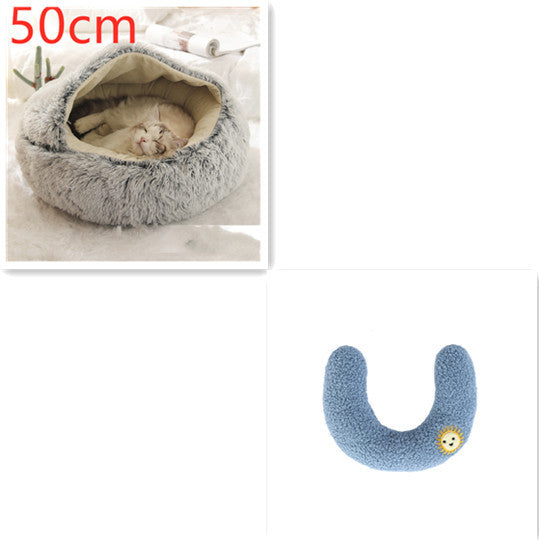 2 In 1 Long Plush Bed