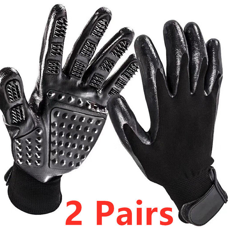 Pet Hair Grooming Glove Dogs
